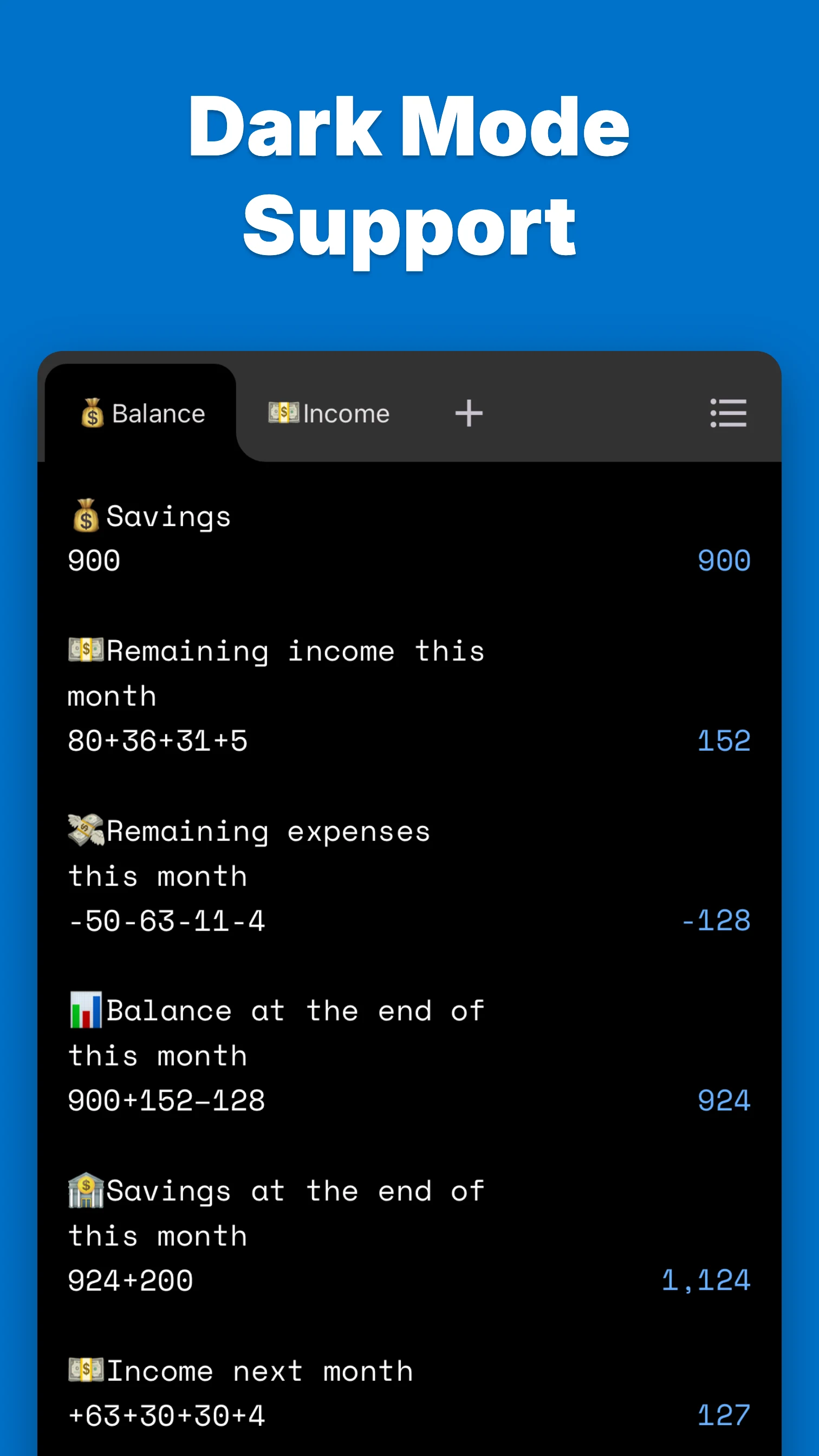 CalcNotes - Calculation memo screenshot