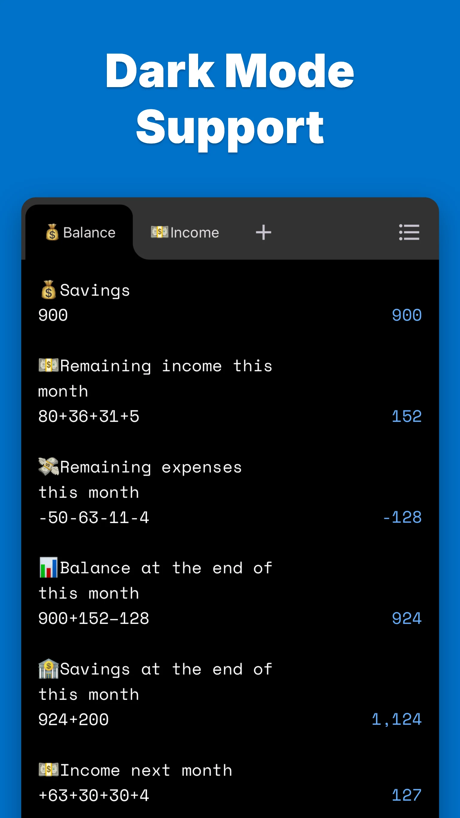 CalcNotes - Calculation memo screenshot